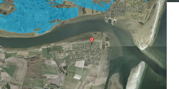 Oversvømmelsesrisiko fra vandløb på Lærkevej 10, 9280 Storvorde