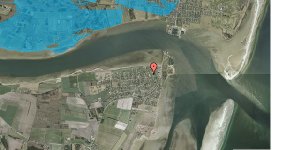 Oversvømmelsesrisiko fra vandløb på Valmuevej 8, 9280 Storvorde