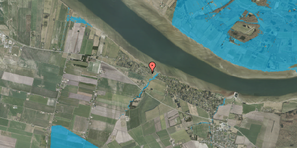 Oversvømmelsesrisiko fra vandløb på Aalborgvej 91A, 9280 Storvorde