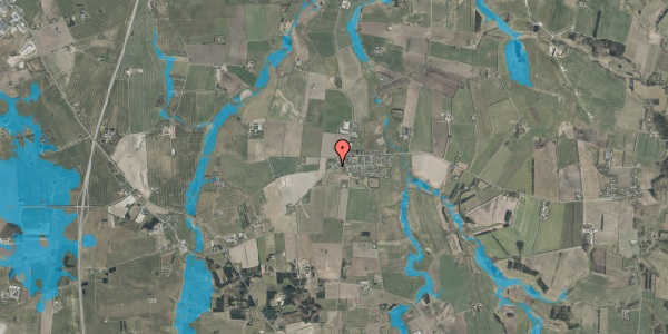 Oversvømmelsesrisiko fra vandløb på Ugiltvej 901, 9800 Hjørring