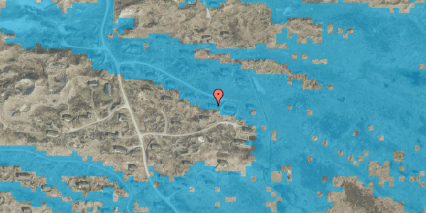 Oversvømmelsesrisiko fra vandløb på Solbakken 38, 9990 Skagen