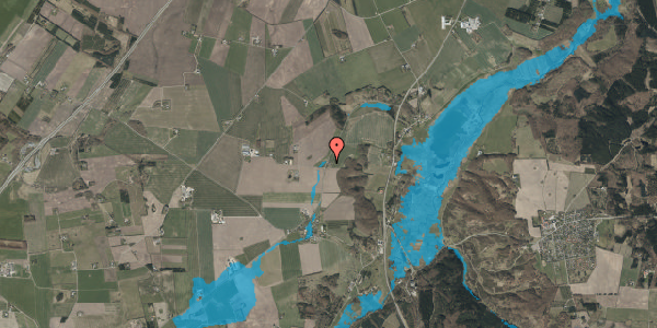 Oversvømmelsesrisiko fra vandløb på Haverslevvej 19, 9530 Støvring