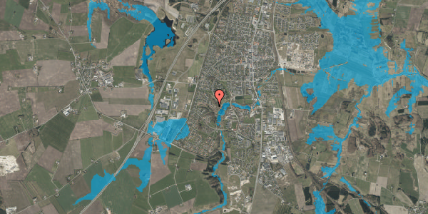 Oversvømmelsesrisiko fra vandløb på Mastruphøj 116, 9530 Støvring