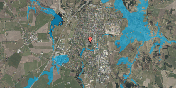 Oversvømmelsesrisiko fra vandløb på Mastrupvej 22, 9530 Støvring