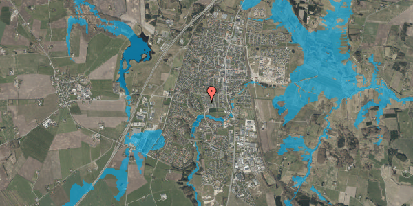 Oversvømmelsesrisiko fra vandløb på Mastrupvej 33, 9530 Støvring