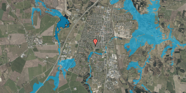 Oversvømmelsesrisiko fra vandløb på Mastrupvej 47, 9530 Støvring