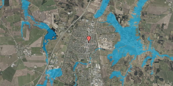 Oversvømmelsesrisiko fra vandløb på Viborgvej 4A, 9530 Støvring