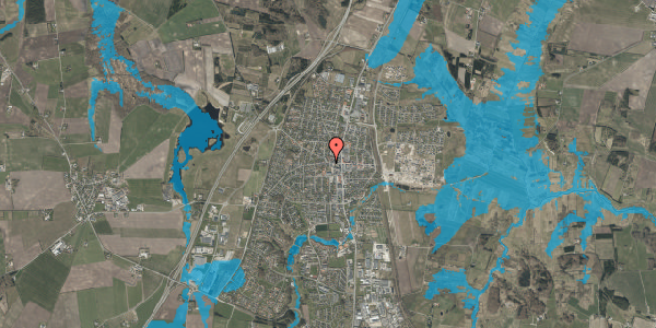Oversvømmelsesrisiko fra vandløb på Viborgvej 11, st. th, 9530 Støvring