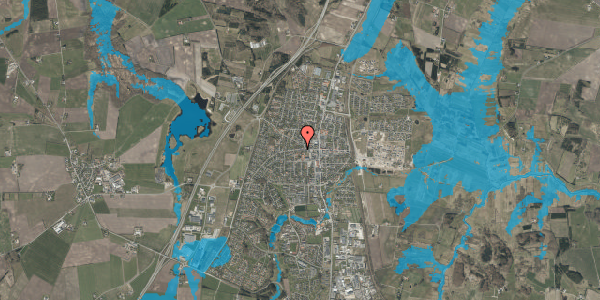 Oversvømmelsesrisiko fra vandløb på Viborgvej 19, 9530 Støvring