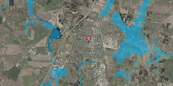 Oversvømmelsesrisiko fra vandløb på Viborgvej 21, 9530 Støvring