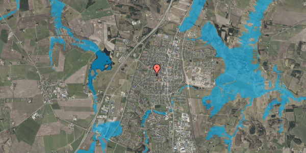Oversvømmelsesrisiko fra vandløb på Viborgvej 32, 9530 Støvring