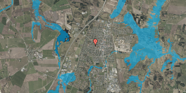 Oversvømmelsesrisiko fra vandløb på Viborgvej 33, 9530 Støvring