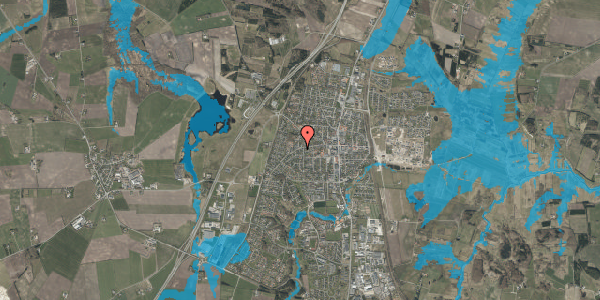 Oversvømmelsesrisiko fra vandløb på Viborgvej 39, 9530 Støvring