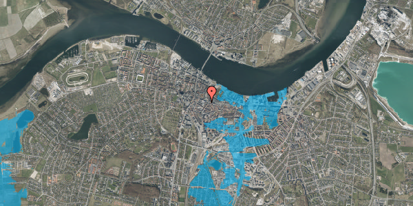 Oversvømmelsesrisiko fra vandløb på Algade 37, 2. , 9000 Aalborg