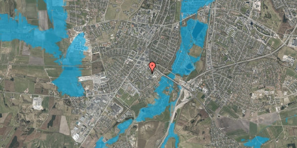 Oversvømmelsesrisiko fra vandløb på Anker Engelunds Vej 7, 9200 Aalborg SV
