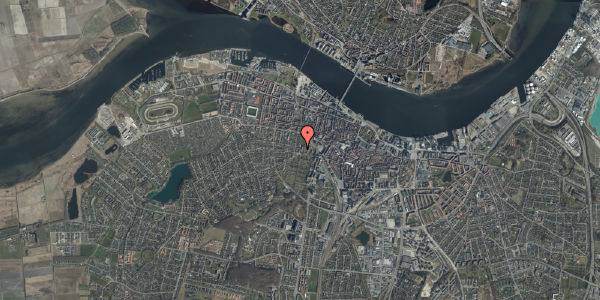 Oversvømmelsesrisiko fra vandløb på Borgmestervænget 3, 1. th, 9000 Aalborg