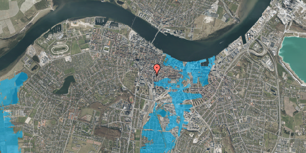 Oversvømmelsesrisiko fra vandløb på Boulevarden 19, kl. th, 9000 Aalborg