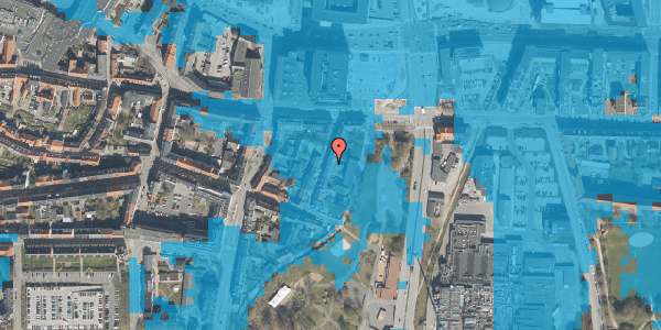 Oversvømmelsesrisiko fra vandløb på Brettevillesgade 7B, 2. tv, 9000 Aalborg