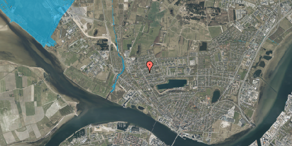 Oversvømmelsesrisiko fra vandløb på Byageren 45, 9400 Nørresundby