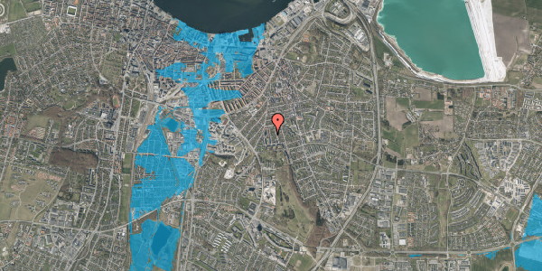 Oversvømmelsesrisiko fra vandløb på Bygholmen 11, 9000 Aalborg