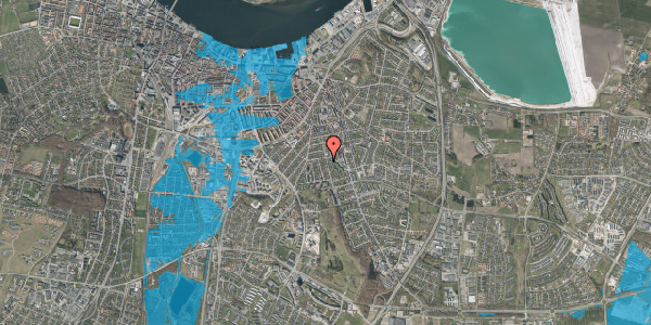 Oversvømmelsesrisiko fra vandløb på Enghavevej 32, 9000 Aalborg