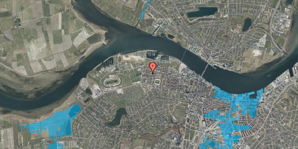 Oversvømmelsesrisiko fra vandløb på Engtoftevej 15, 2. , 9000 Aalborg