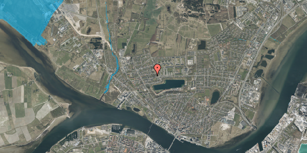 Oversvømmelsesrisiko fra vandløb på Forbindelsesvejen 34, 9400 Nørresundby