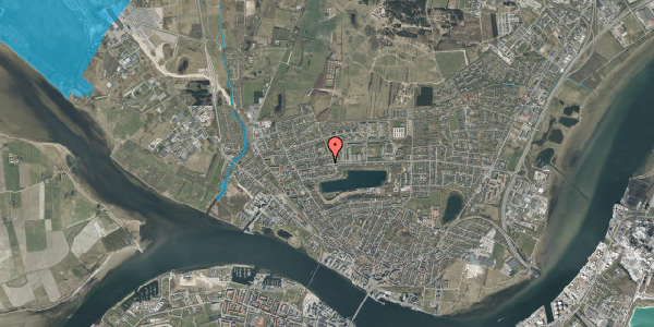 Oversvømmelsesrisiko fra vandløb på Forbindelsesvejen 40, 9400 Nørresundby