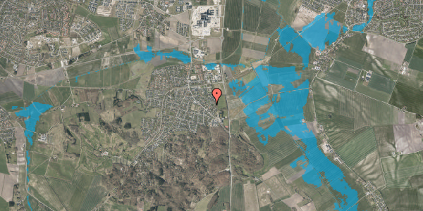 Oversvømmelsesrisiko fra vandløb på Gistrupparken 20, 9260 Gistrup