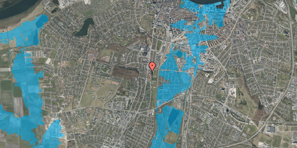Oversvømmelsesrisiko fra vandløb på Gundorfslund 1, 1. mf, 9000 Aalborg