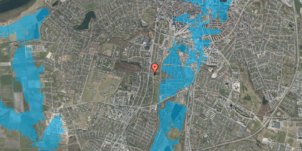 Oversvømmelsesrisiko fra vandløb på Gundorfslund 30, 1. , 9000 Aalborg