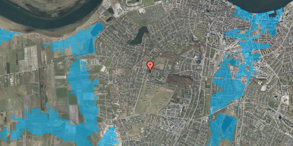 Oversvømmelsesrisiko fra vandløb på Hasserisvej 247, 9000 Aalborg