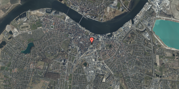 Oversvømmelsesrisiko fra vandløb på Kayerødsgade 20, 1. th, 9000 Aalborg
