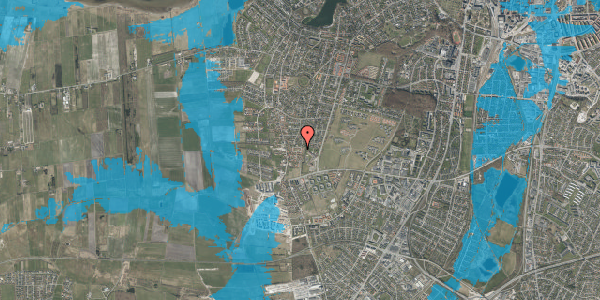 Oversvømmelsesrisiko fra vandløb på Klokkestabelen 94, 9000 Aalborg