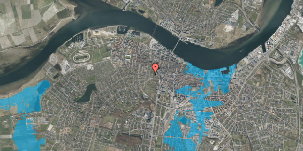 Oversvømmelsesrisiko fra vandløb på Klostermarken 3, 3. th, 9000 Aalborg