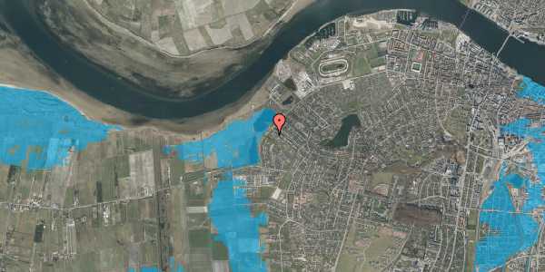 Oversvømmelsesrisiko fra vandløb på Løvstikkevej 78, 9000 Aalborg
