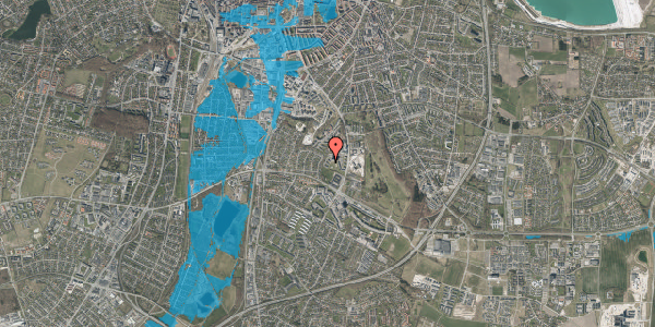 Oversvømmelsesrisiko fra vandløb på Magisterparken 423, st. tv, 9000 Aalborg