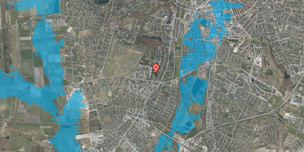 Oversvømmelsesrisiko fra vandløb på Malurtvej 25, 2. tv, 9000 Aalborg