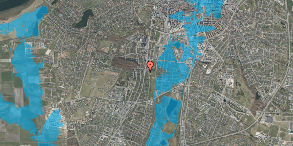 Oversvømmelsesrisiko fra vandløb på Provstejorden 4, 1. tv, 9000 Aalborg