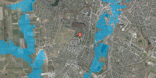 Oversvømmelsesrisiko fra vandløb på Revlingbakken 33, 3. 408, 9000 Aalborg