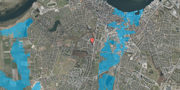 Oversvømmelsesrisiko fra vandløb på Rostrupsvej 5, 1. th, 9000 Aalborg