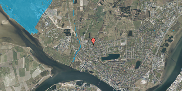 Oversvømmelsesrisiko fra vandløb på Sanglærkevej 2, 9400 Nørresundby