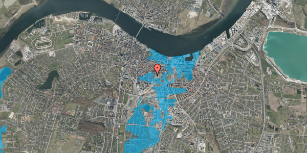 Oversvømmelsesrisiko fra vandløb på Sankt Mortens Gade 9, 3. th, 9000 Aalborg