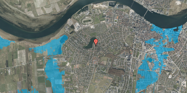 Oversvømmelsesrisiko fra vandløb på Strøybergsvej 70C, 9000 Aalborg