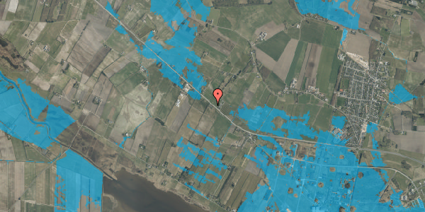 Oversvømmelsesrisiko fra vandløb på Thisted Landevej 111, 9430 Vadum