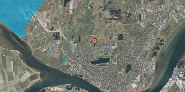 Oversvømmelsesrisiko fra vandløb på Vangen 11, 9400 Nørresundby