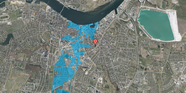 Oversvømmelsesrisiko fra vandløb på Vendsysselgade 17, 3. th, 9000 Aalborg