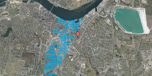 Oversvømmelsesrisiko fra vandløb på Vendsysselgade 26, 2. th, 9000 Aalborg