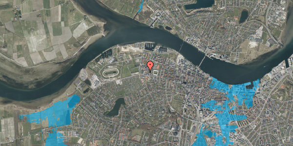 Oversvømmelsesrisiko fra vandløb på Vesterled 5, 9000 Aalborg