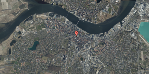 Oversvømmelsesrisiko fra vandløb på Vingårdsgade 21, kl. , 9000 Aalborg